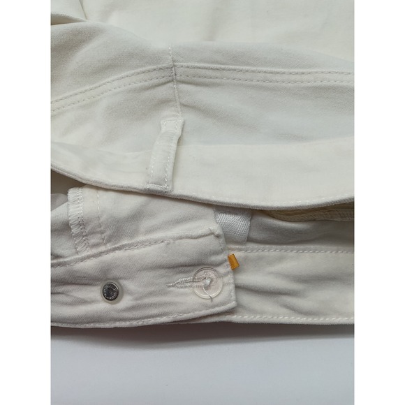 MAC Loves‎ You Slim Velvet Pants Off White Casual Everyday Trousers 38/32 - Picture 7 of 10